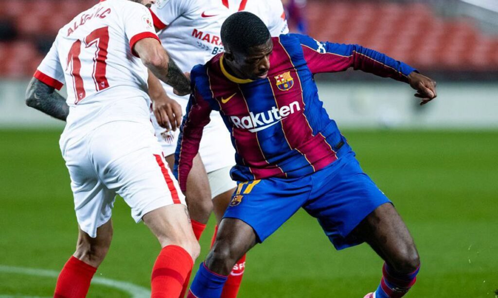 Let’s go for the comeback! Impressive goal of Dembélé to give wings to Barça