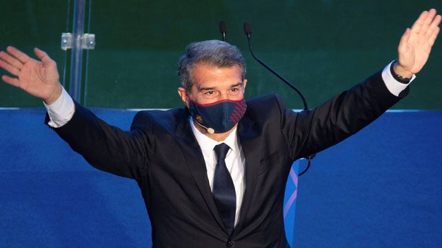 Web reveal details of how  Joan Laporta had his guarantee