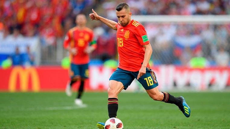 Jordi Alba has everything to go back to the announcement of Luis Enrique