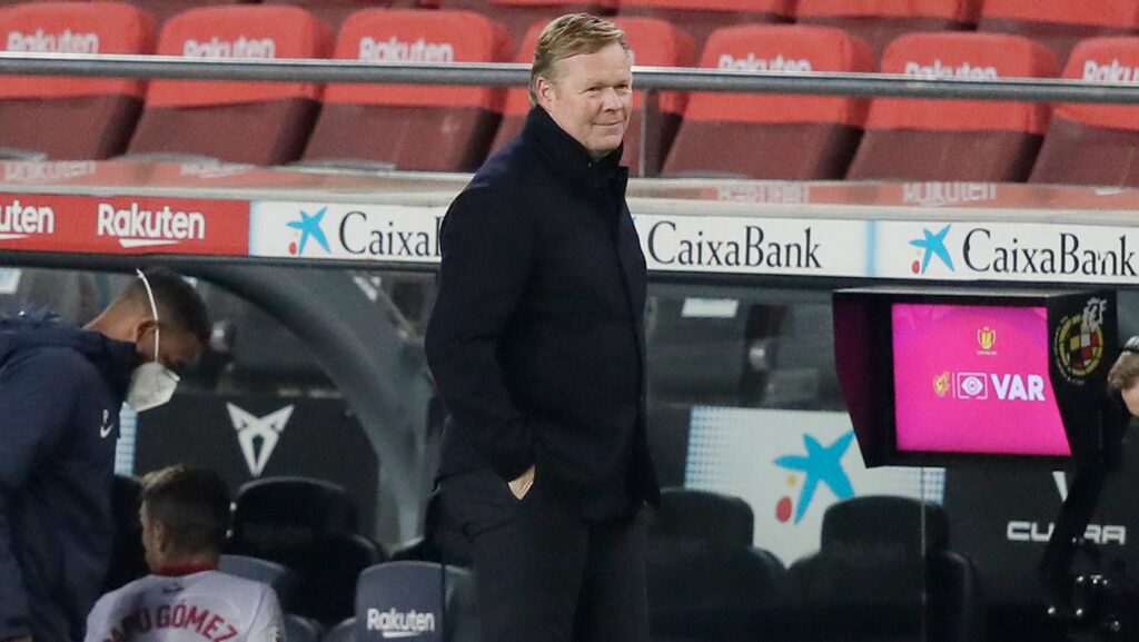 Koeman ‘killed’ Umtiti and reconsidered his 3-5-2 to attempt the feat in Paris