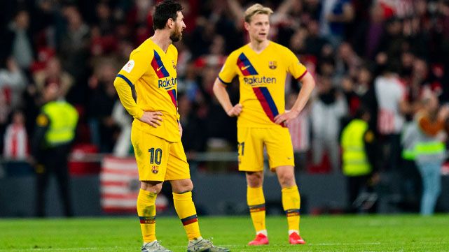 Messi and Of Jong, to the edge of the suspension and with the Madrid in looks it