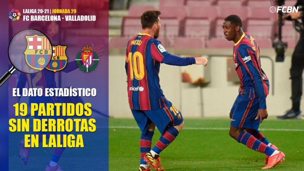 The impressive series of a Barça that goes without brakes and by the traced back in LaLiga