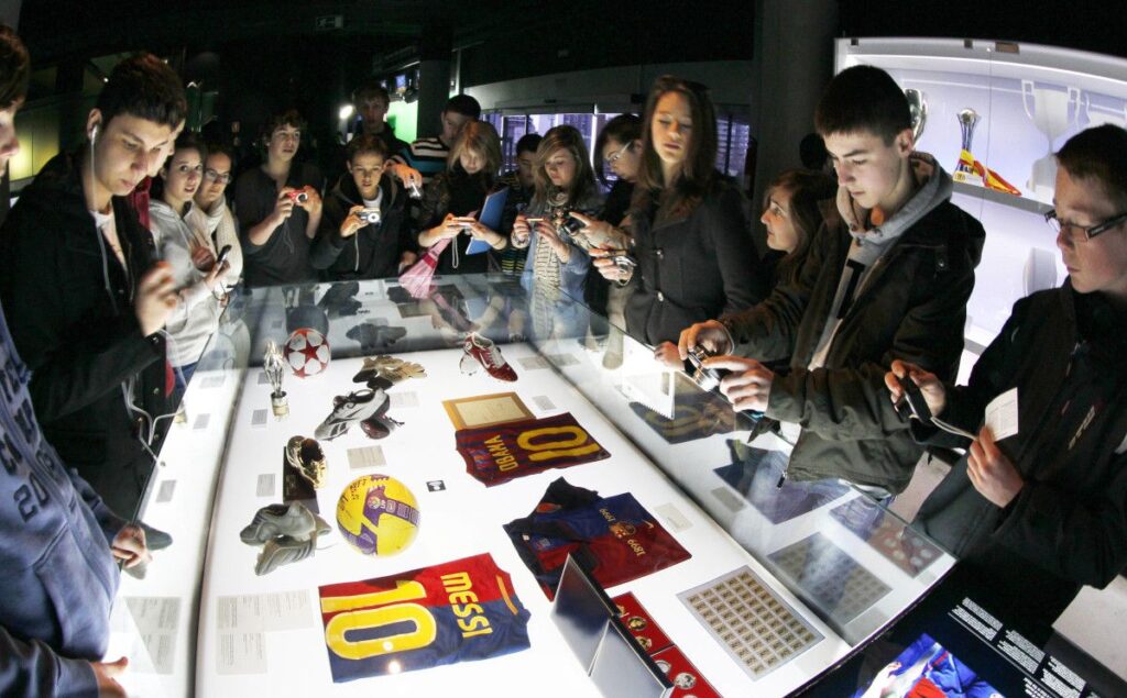 The number of visitors that expects to receive the Museum of the Barcelona