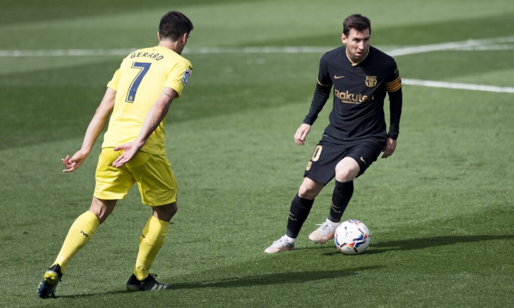 Ten years of Messi planting flowers in his garden… In Champions!