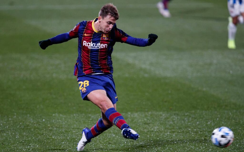 The talent impactante of Nico González fits in the first team