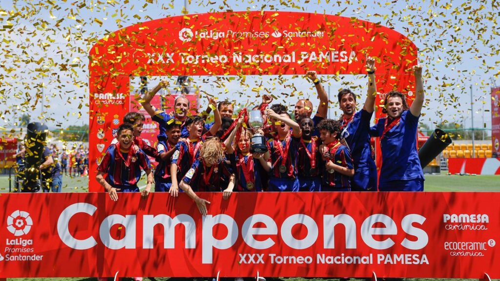 Champions! The Barça conquers LaLiga Promises