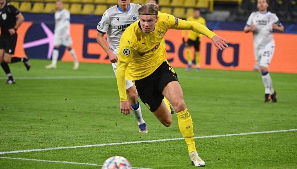 The Madrid want contract to Haaland if they cant to Mbappé