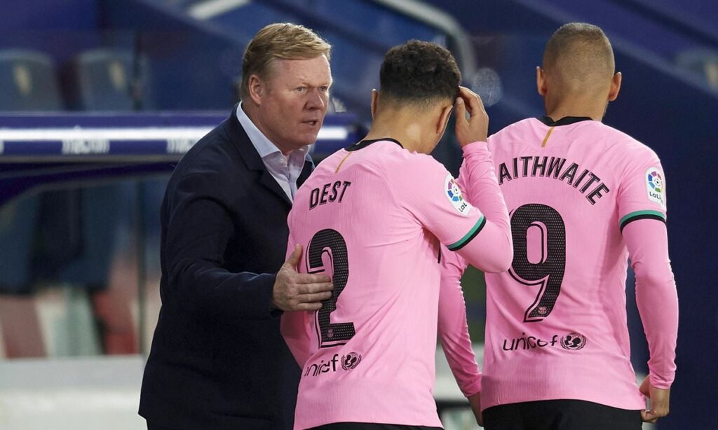 Ronald Koeman generates restlessness in the dispatches