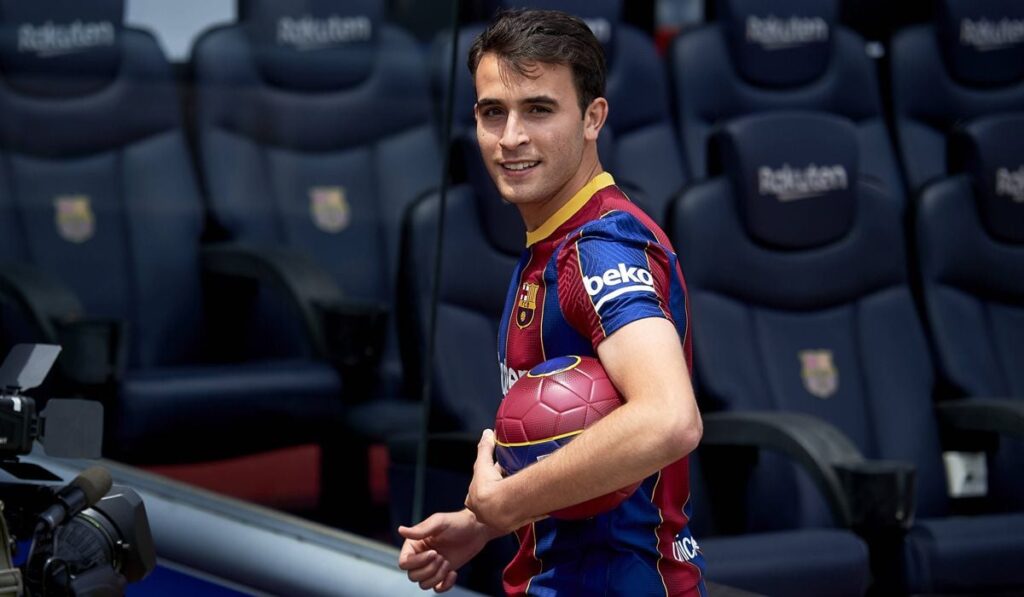 The Masia surrenders in front of Eric García: “it Is a trainer more”