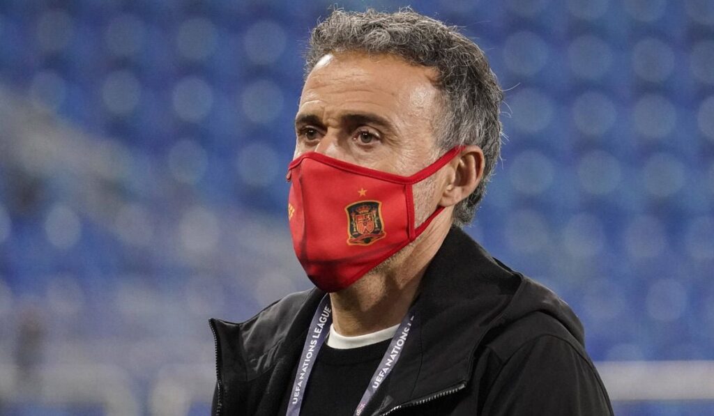 Luis Enrique, once again forced to win with Spain