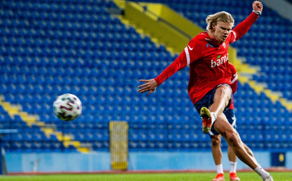 Haaland Would be trying approach to the Barça or to the Madrid