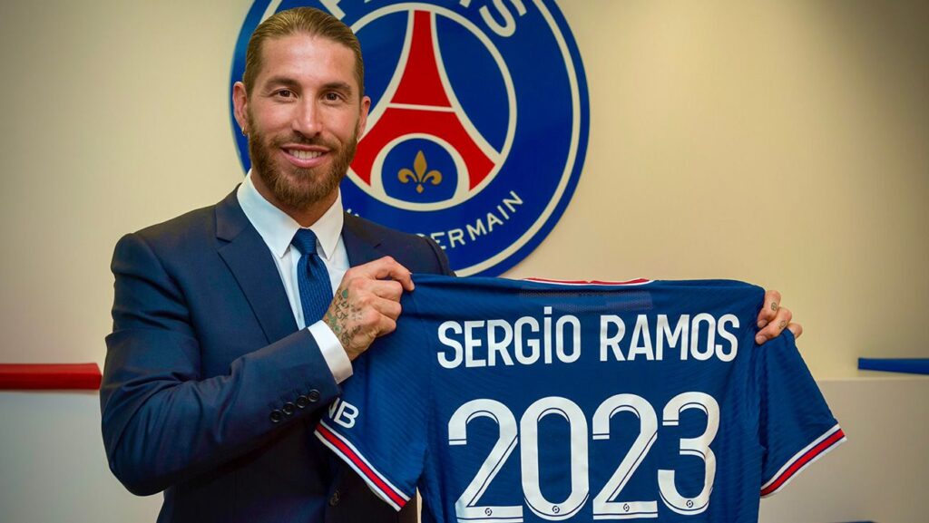 OFFICIAL: Sergio Ramos will play for Paris Saint-Germain until 2023