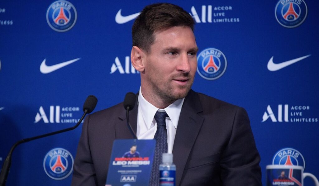The 10 more stood out sentences of Messi in his presentation with the PSG