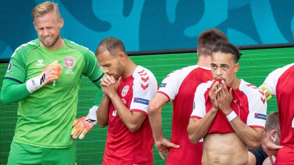 Braithwaite Relates his experience after the collapse of Eriksen