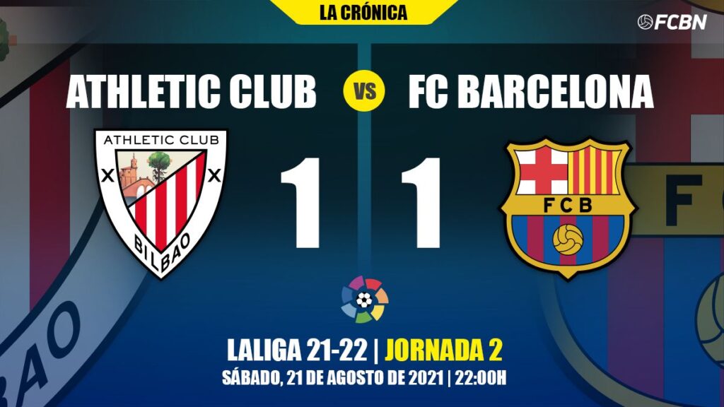 Memphis ‘saves’ Barça in San Mamés (1-1) against an overwhelming Athletic
