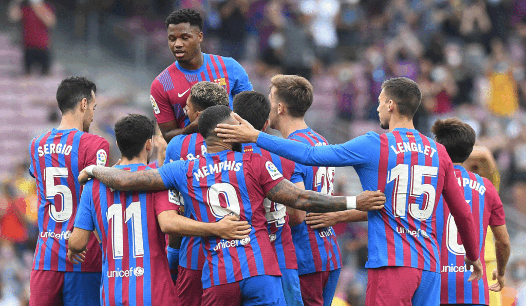 They grow the hopes! The Barça exhibited his best version in front of the Raise