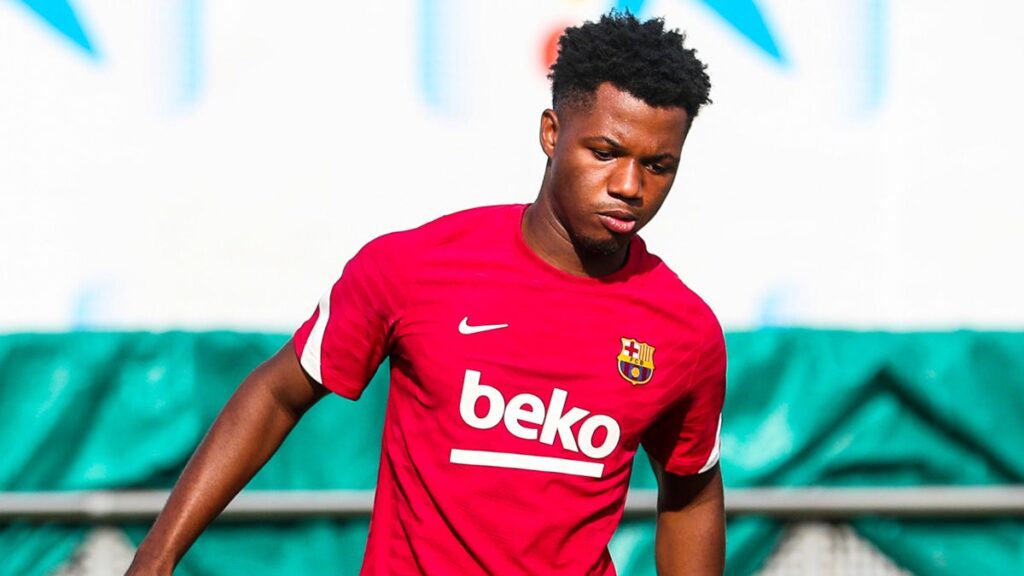 ILLUSION: Ansu Fati has the ‘OK’ doctor and prepares to return to Barça