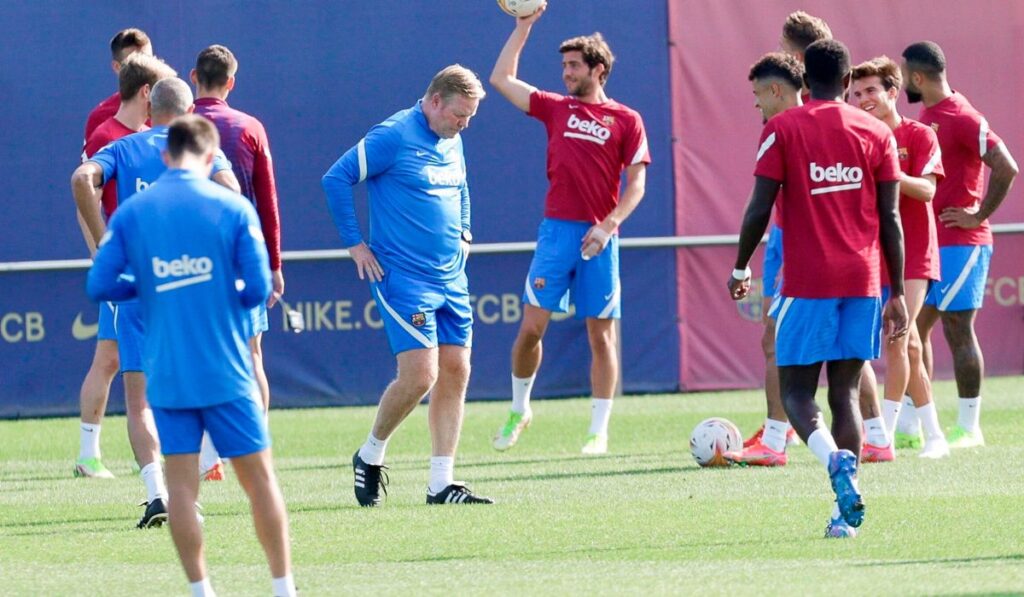 List of summoned of Koeman for the FC Barcelona-Raise of LaLiga 2021-22