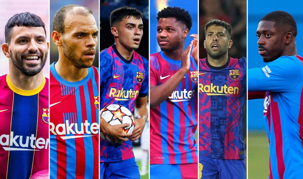 The culé infirmary, in detail: This is the situation of injured players