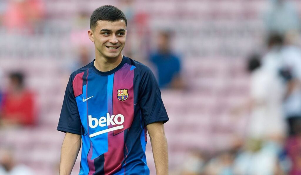 It fulfils  a year of the debut of Pedri González with the Barça!