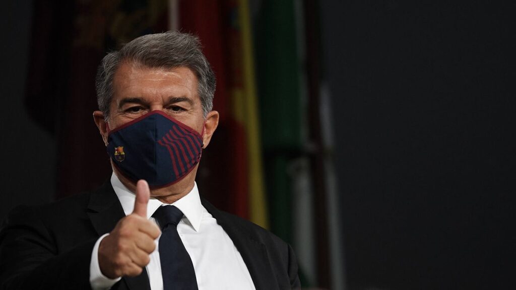 New name in the list of Laporta and grow him the dwarves to Koeman