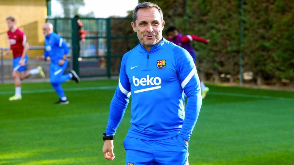 The first ‘signings’ of Sergi Barjuan for Barça
