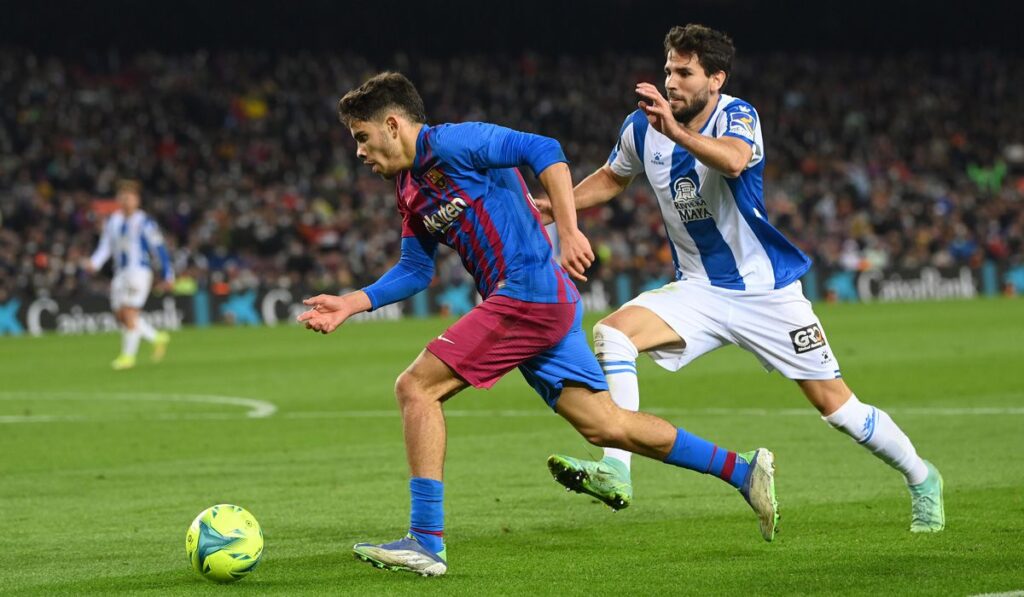 Desparpajo, speed and electricity: Abde dazzled in the victory of the Barça