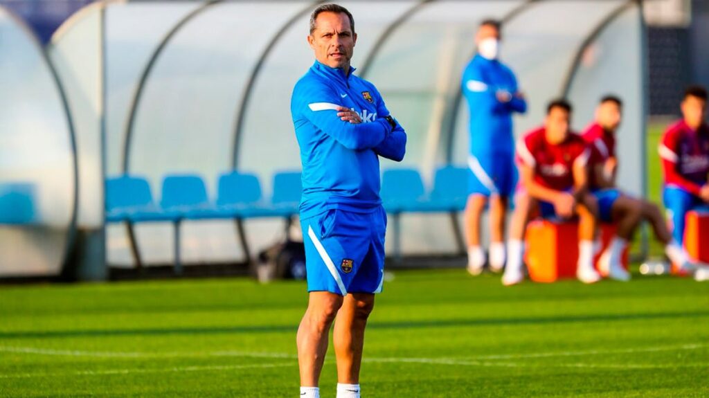 Sergi Barjuan ‘wets’ on the wrap with Xavi and the injury of Dembélé