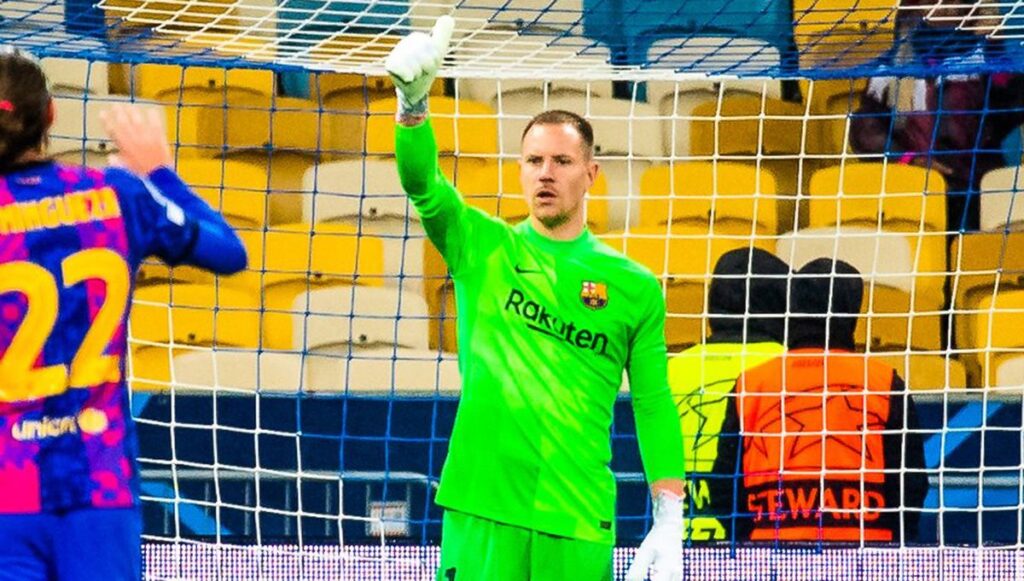 Ter Stegen Stands out the party of the Barcelona and the work of Xavi