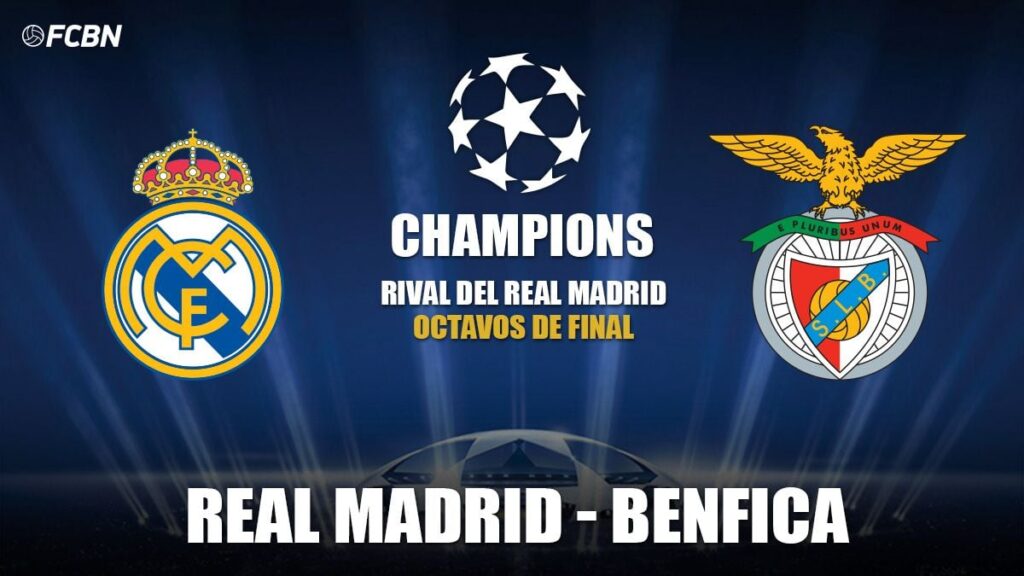The Real Madrid will cross  with the Benfica in the eighth of Champions League