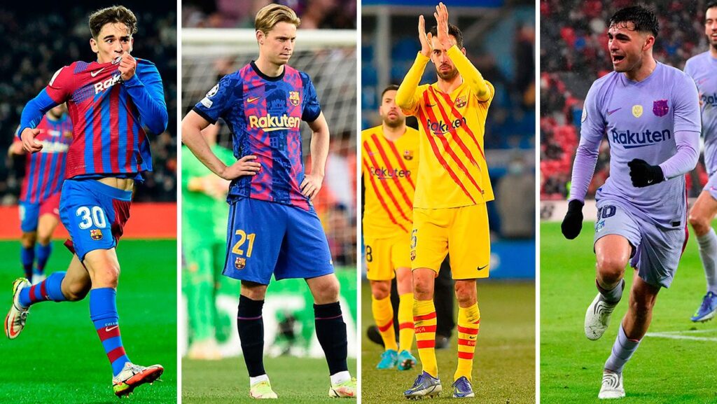 The 1×1 of the Barça midfielders since the arrival of Xavi