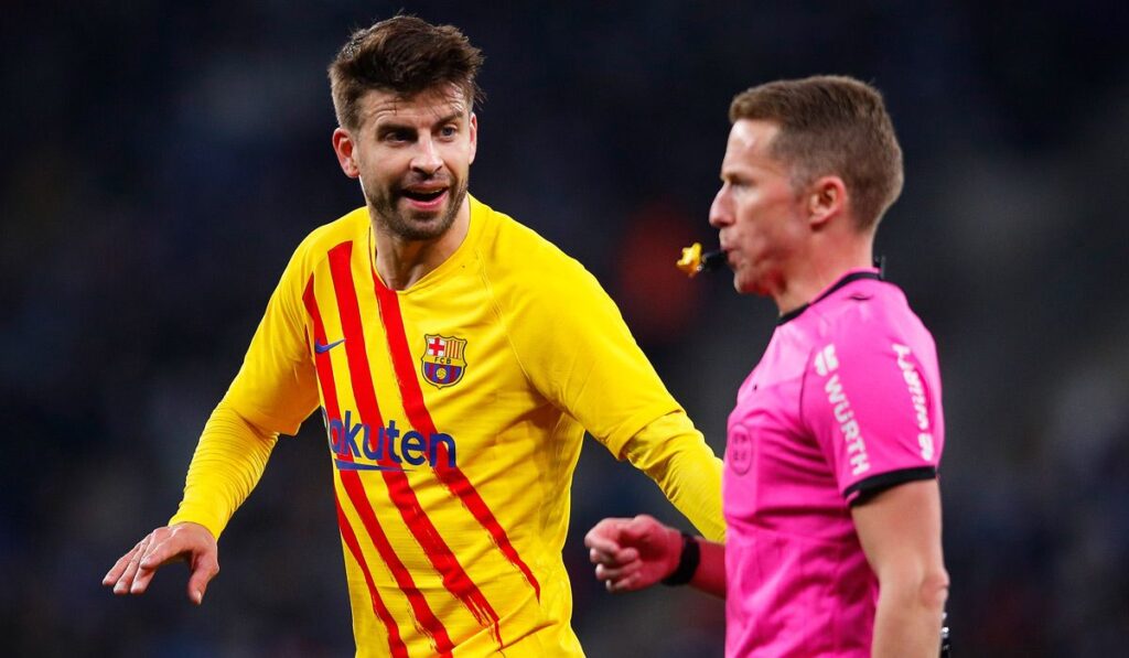 Defined the sanction time that Piqué must serve