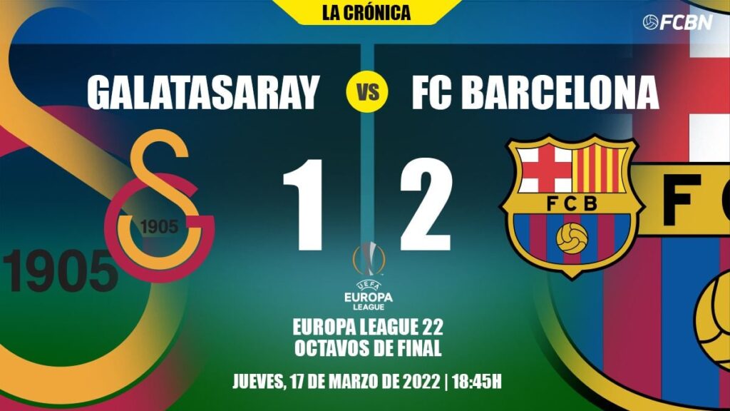 TO QUARTER! Barça shows character and comes back against Galatasaray (1-2)