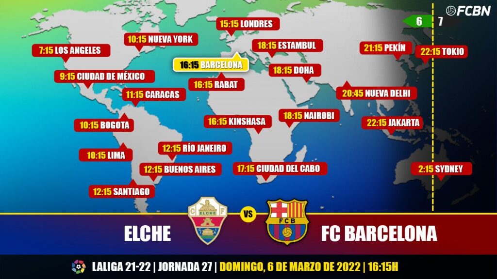 Elche vs FC Barcelona on TV: When and where to watch the LaLiga match