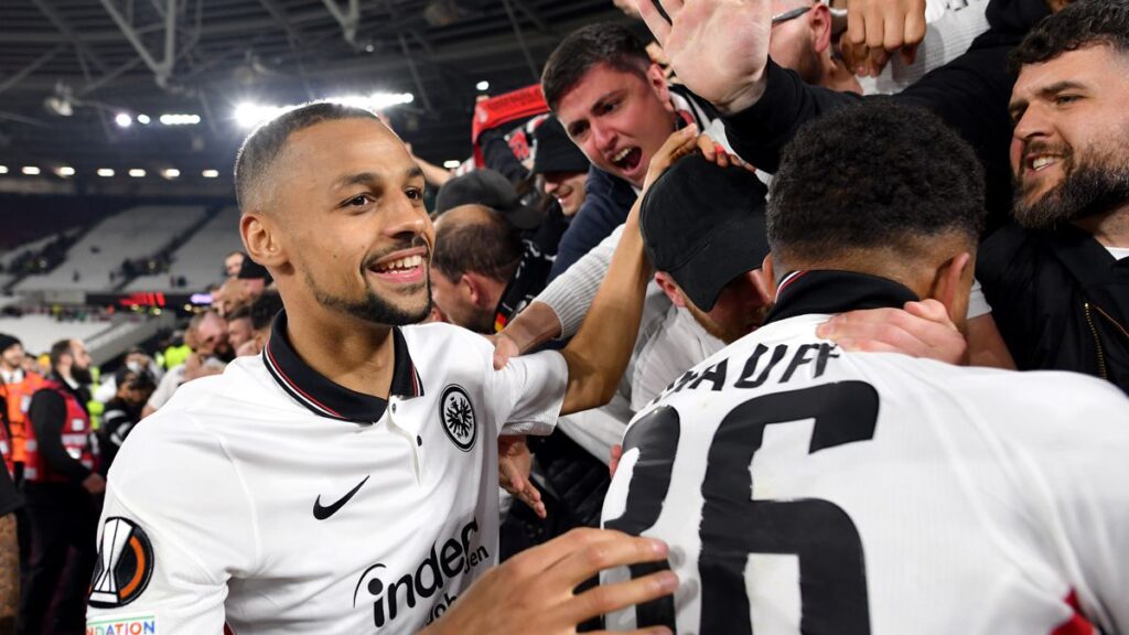 This is how the ‘semis’ of the Europa League go: Leipzig and Eintracht strike first