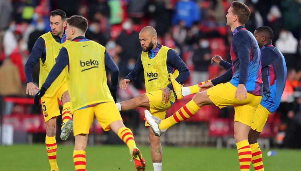 List of summoned of Xavi for Levante-FC Barcelona of LaLiga