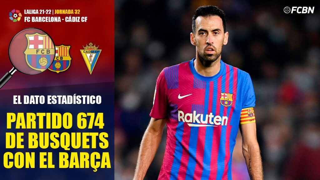 Busquets, legendary: Enter the ‘Top 3’ of players with the most Barça appearances