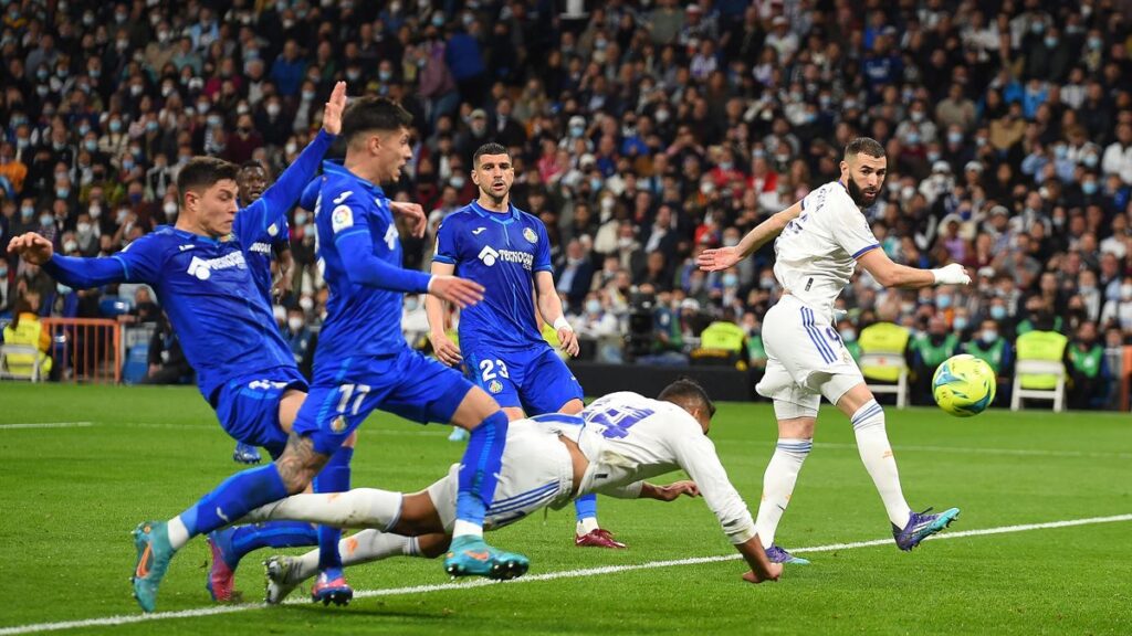Comfortable victory for Madrid against Getafe (2-0) to remain firm in LaLiga