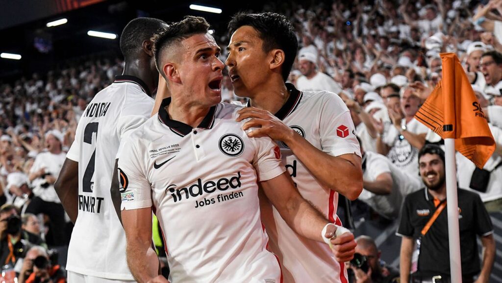 Eintracht stays with the Europa League after beating Rangers on penalties