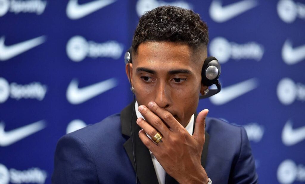 Ronaldinho was important for Raphinha to choose Barça