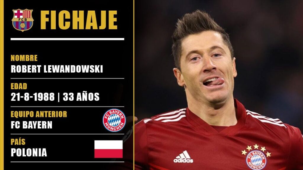 OFFICIAL: Lewandowski is already a new Barça player for all purposes
