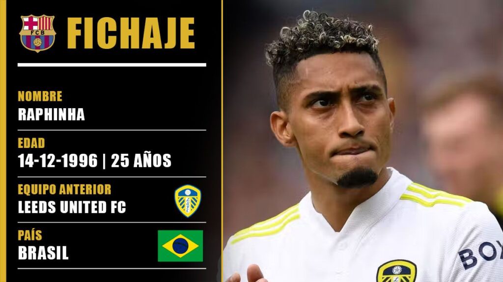 OFFICIAL! Raphinha will play at Barça until 2027