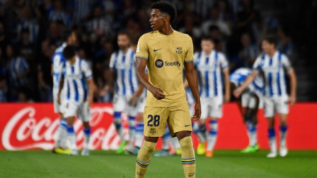 Prize for Balde: Xavi will not forget the youth team against Valladolid