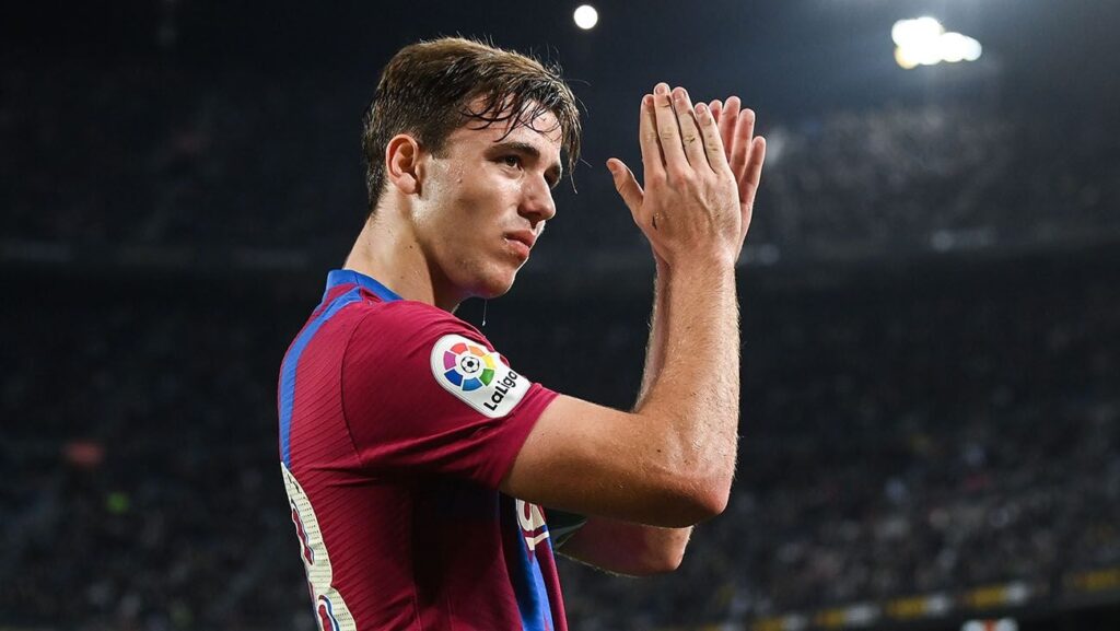 The first words of Nico González on his arrival in Valencia