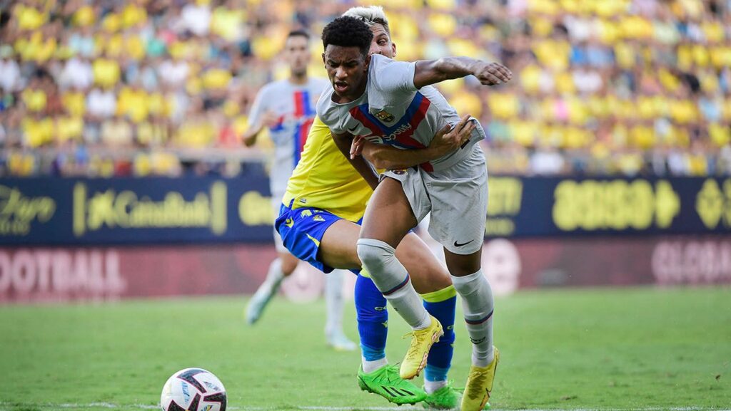 Balde left good feelings again and seems to establish himself in the left-handed lane