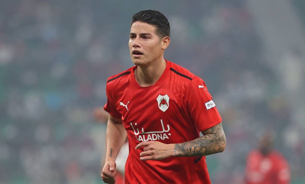 James Rodríguez returns to Europe and will play with a former Madrid teammate