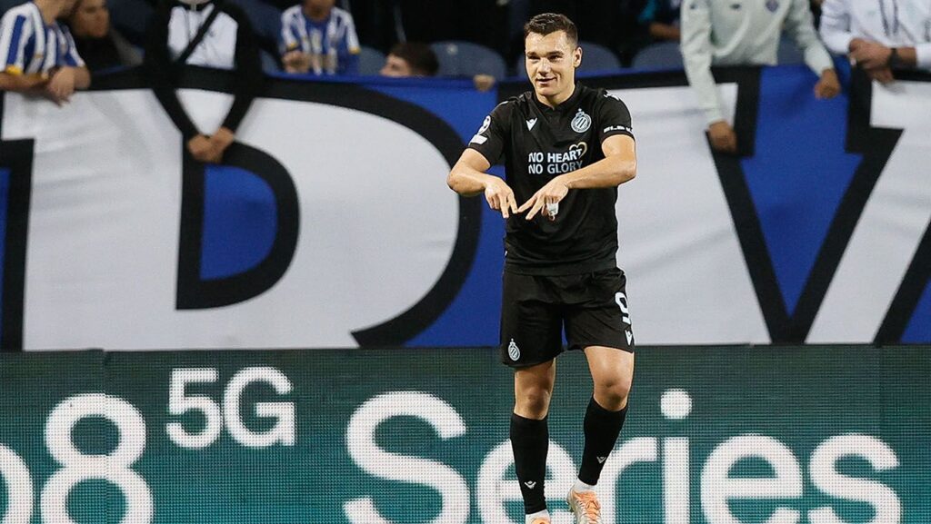 Jutglà, decisive in the surprising ‘swim’ from Bruges to Porto (0-4)