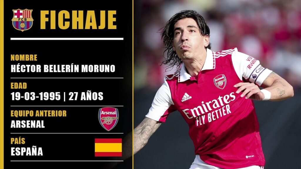 OFFICIAL! Héctor Bellerín will play for Barça next season