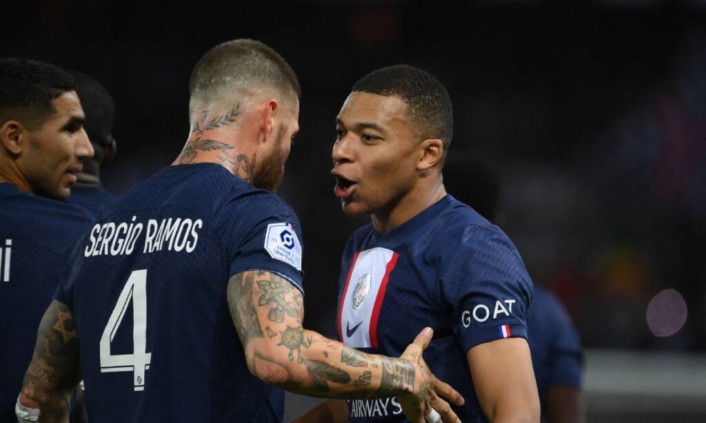 Sergio Ramos stands up for Mbappé after rumors of his departure