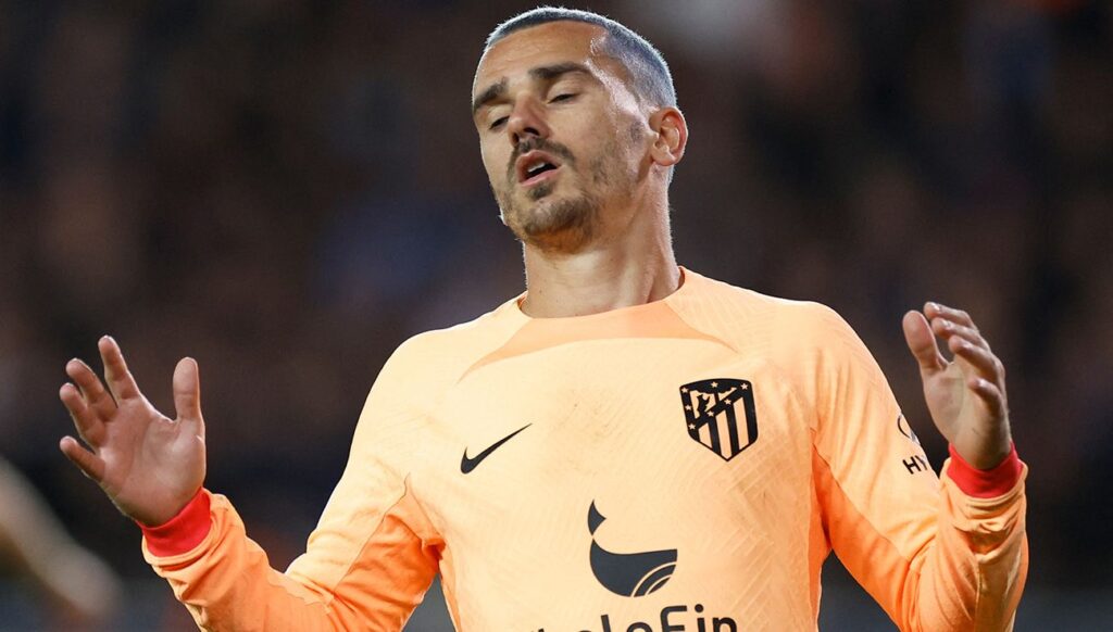 Griezmann was ridiculed in the bitter defeat of Atlético